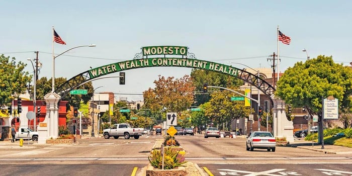 entrance-to-modesto-california