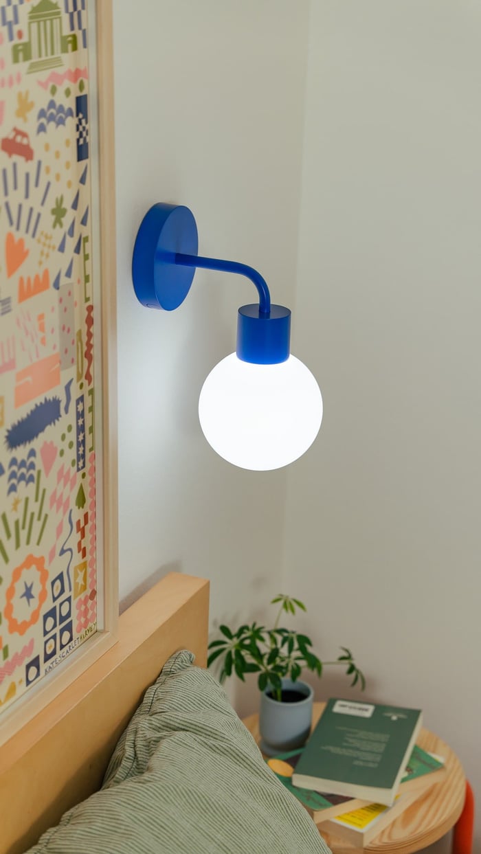 Rechargeable wall sconces for a cozy bedroom upgrade