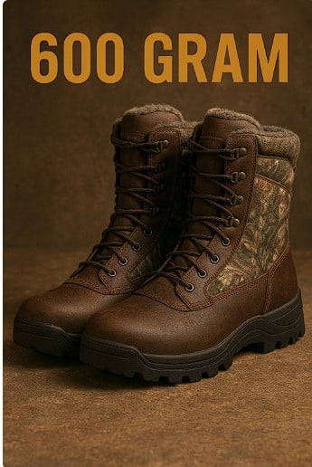 600 gram hunting boots