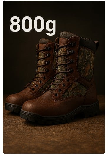 800g hunting boots