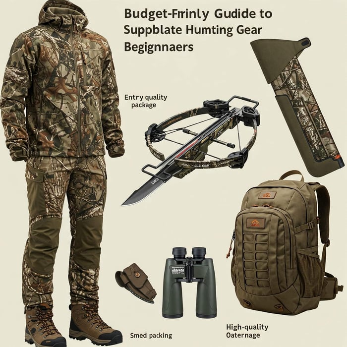 Best hunting gear for beginners on a budget