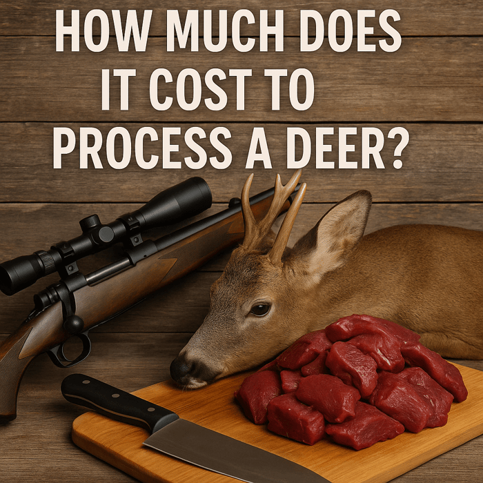 How much does it cost to process a deer ?