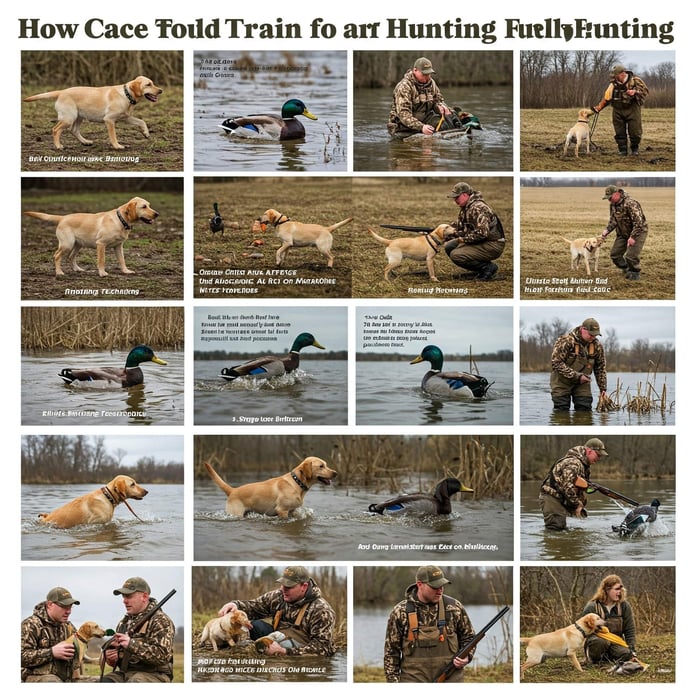 How to train a dog for duck hunting