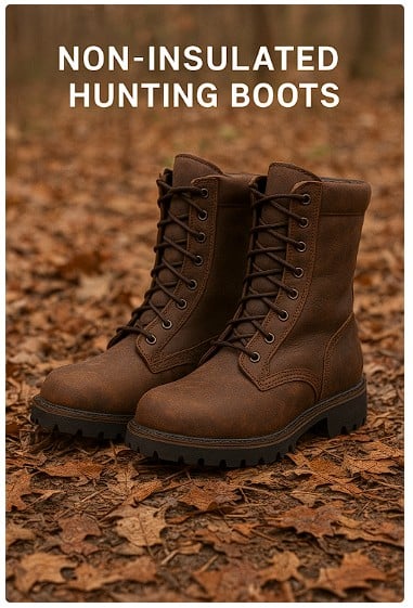 non insulated hunting boots