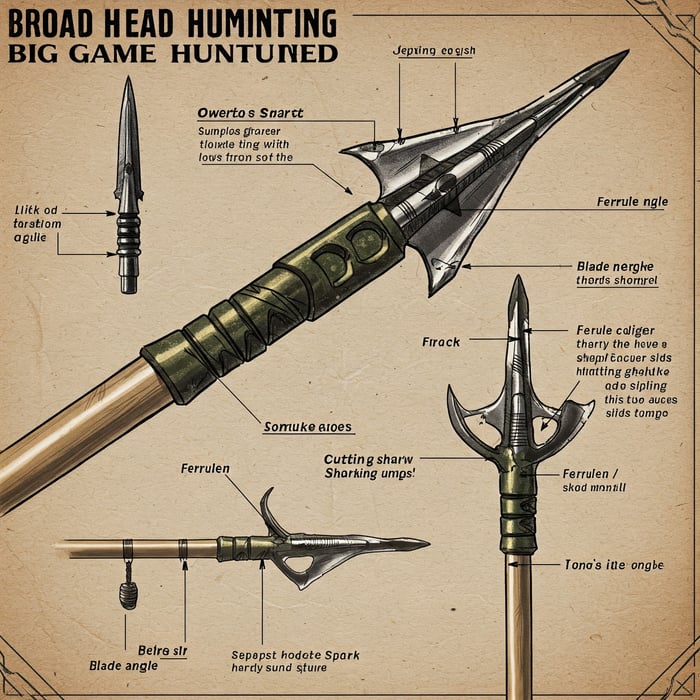 what is the only arrowhead that may be used for big game hunting?
