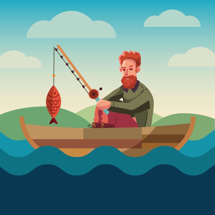What should you do if you encounter a fishing boat while out in your vessel?