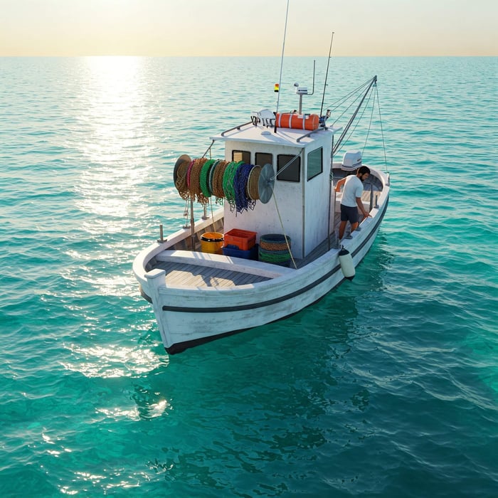 what should you do if you encounter a fishing boat while out in your vessel
