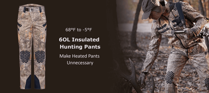heated hunting pants not needed with the best insulated pants