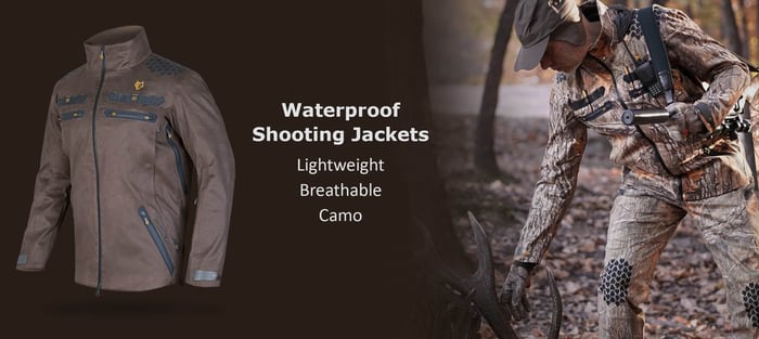 the ultimate shooting jacket, waterproof