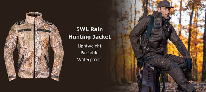 what does bear taste like, hunt it with a rain hunting jacket