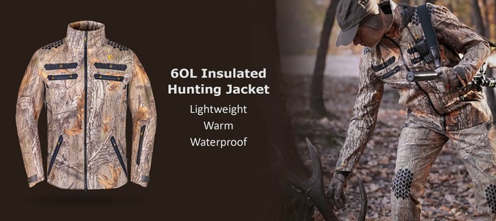 what hunters wear: insulated hunting jacket - best hunting clothes