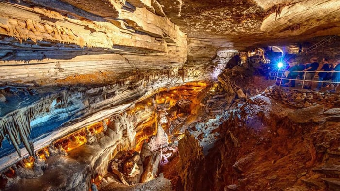 Blanchard Springs Caverns near Batesville, AR