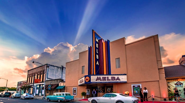 Melba Theater in Batesville, AR near Mini Mall Storage
