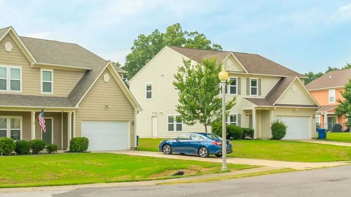 a subdivision in the midsouth near Millington, TN
