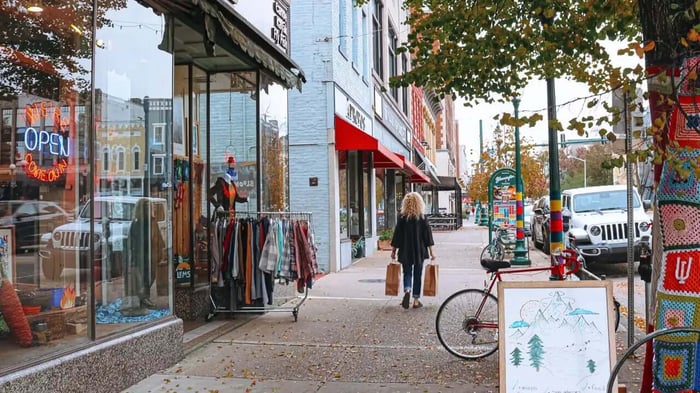 storefronts near Bloomington, IN
