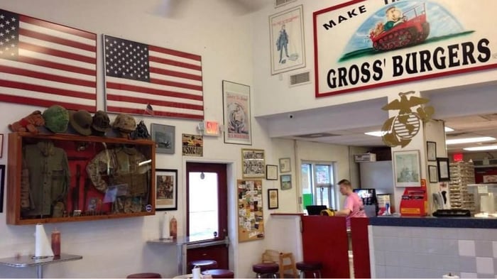 Gross' Burgers in Danville, IL near Mini Mall Storage