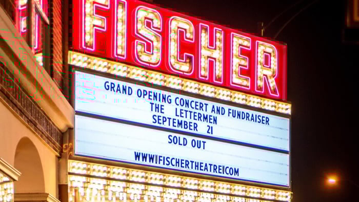 Fischer Theatre in Danville, IL