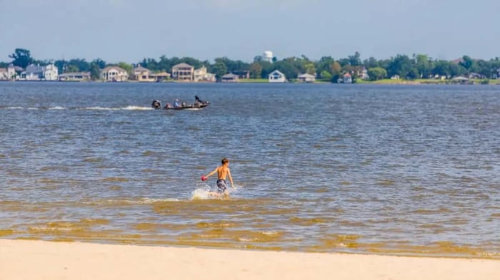 North Beach near Lake Charles, LA