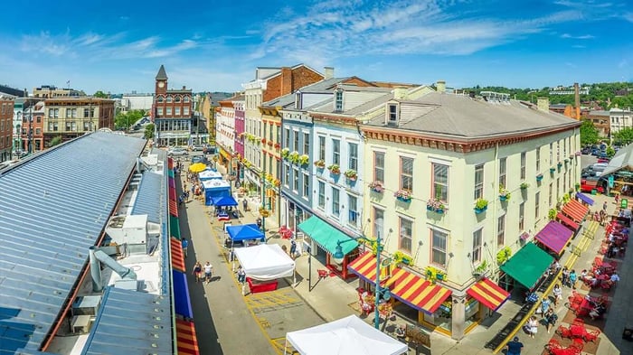 a festival in Cincinnati, OH