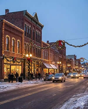 Scenic drive in Stillwater, MN.