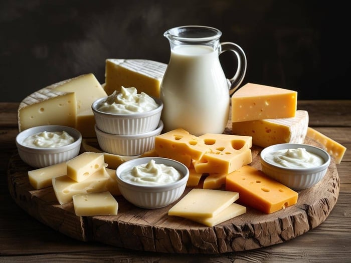 Dairy products such as milk, yogurt, and cheese can be migraine triggers for some individuals