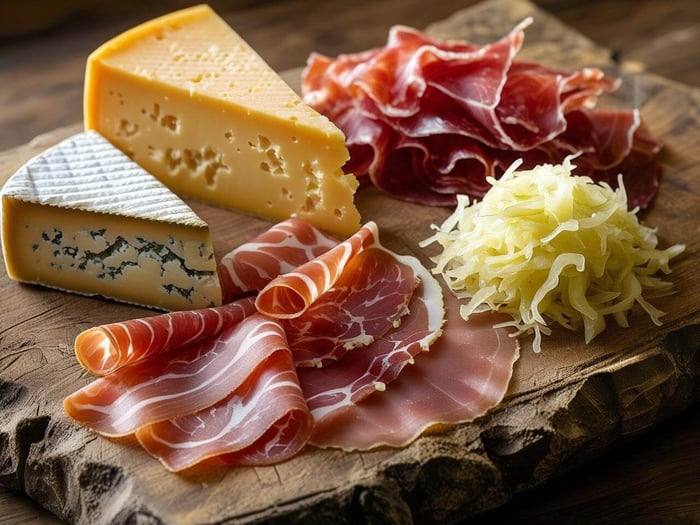 Aged cheese and fermented foods are common sources of histamine in the diet