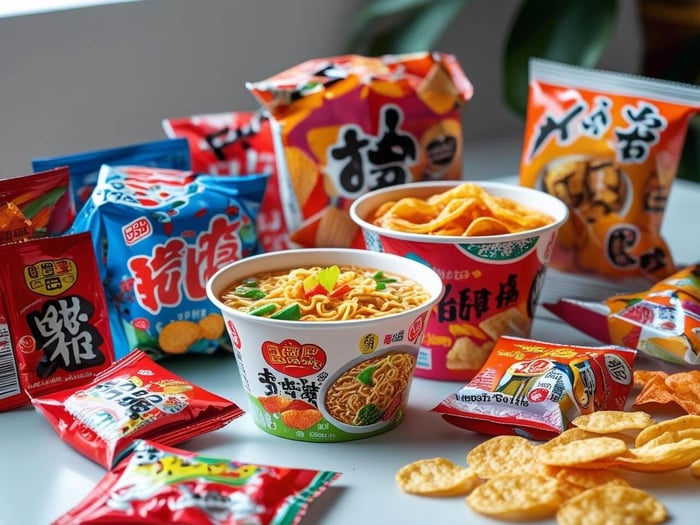 Processed snacks are often high in additives like MSG and preservatives