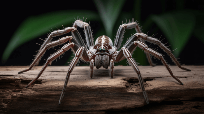 Spider, one of several bugs linked to rare migraine triggers