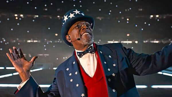 Samuel L Jackson as "uncle sam"