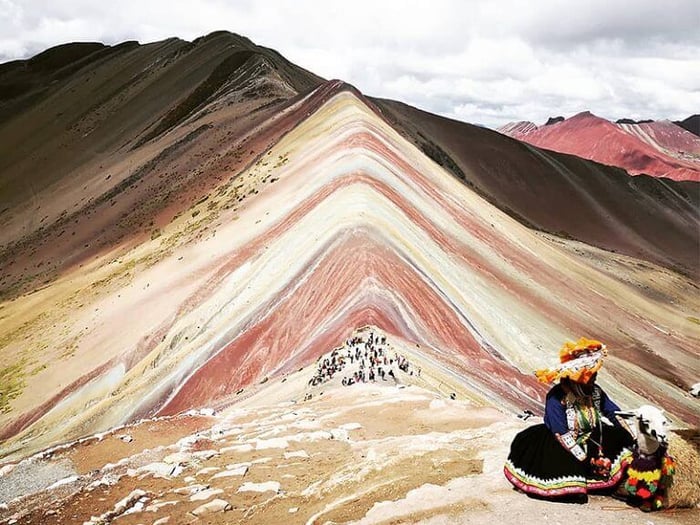 Marco’s view on Rainbow Mountain