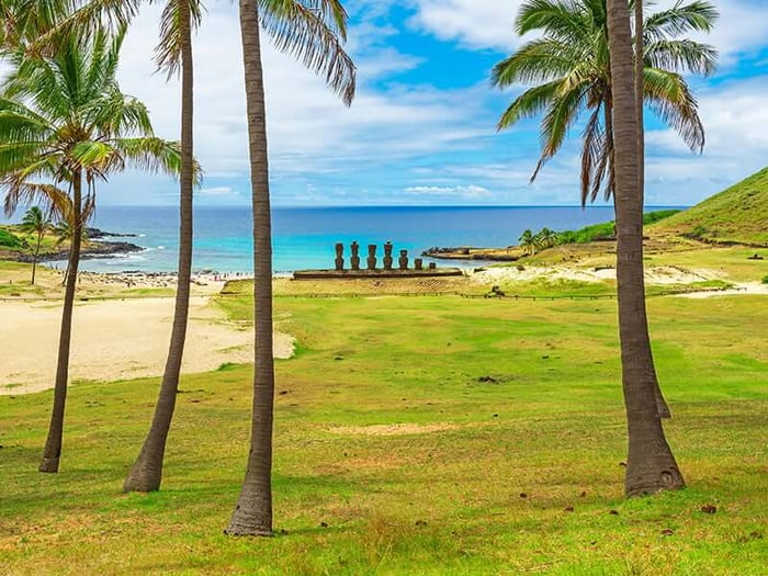 Chile - Anakena, Easter Island