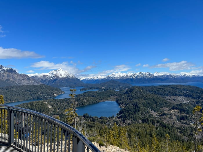 Gaynor's views in Bariloche