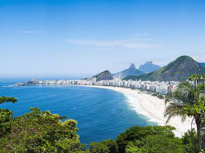 Copacabana beach