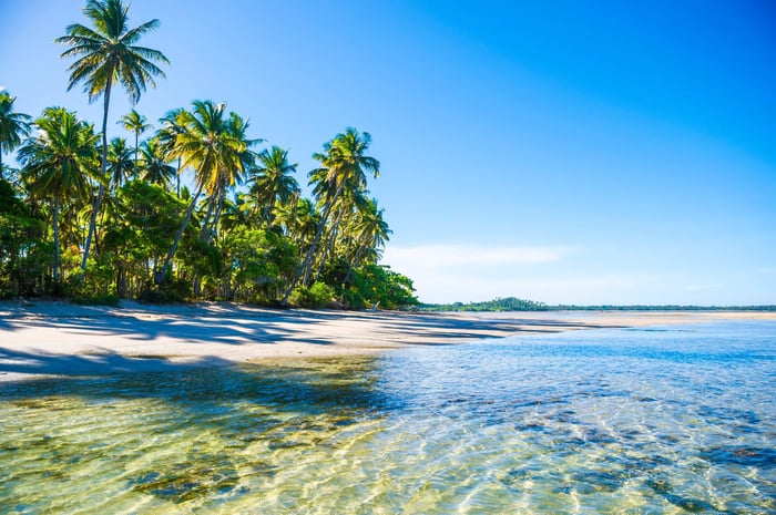 Bahia tropical beach
