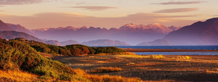 Carretera Astral (Austral Highway) landscape in Autumn