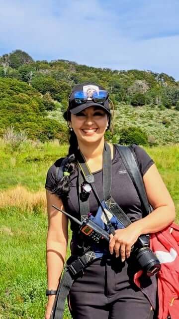 Claudia Leiva Chávez, expedition team leader onboard Ventus Australis