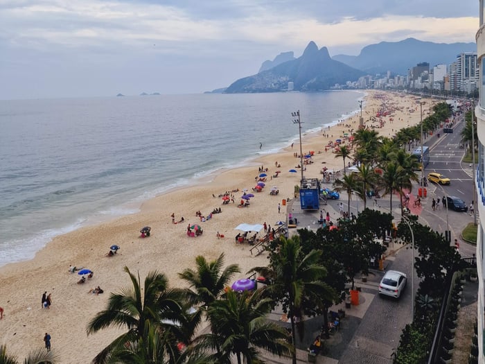 Copacabana Beach, Rio de Janiero, Brazil