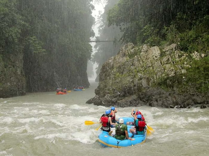 White water rafting
