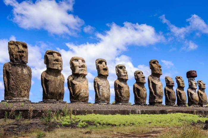 Statues of Easter island