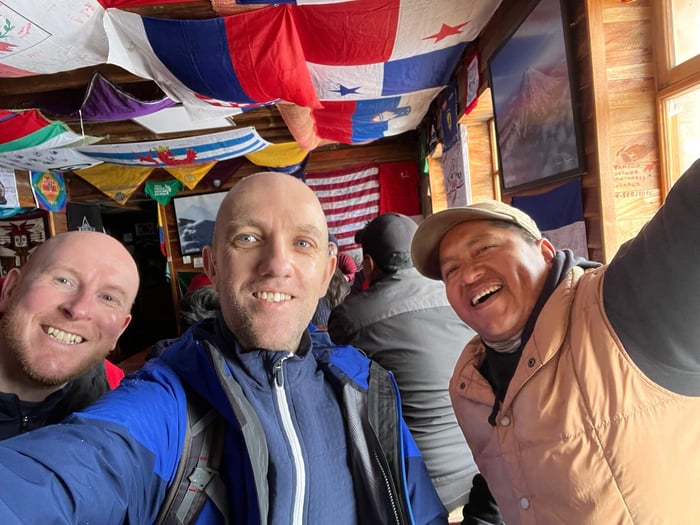 Paul and Oliver in Quito