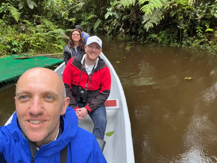 Exploring the waterways