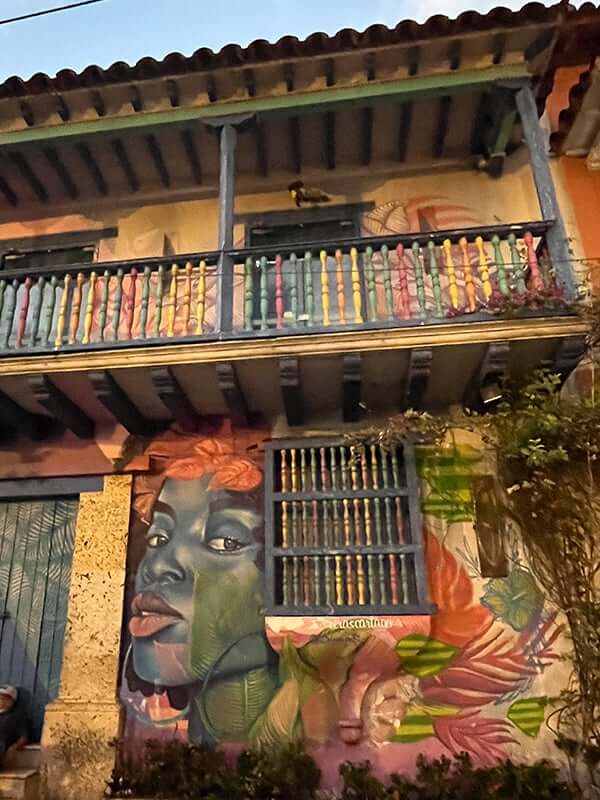 Mural in Cartagena