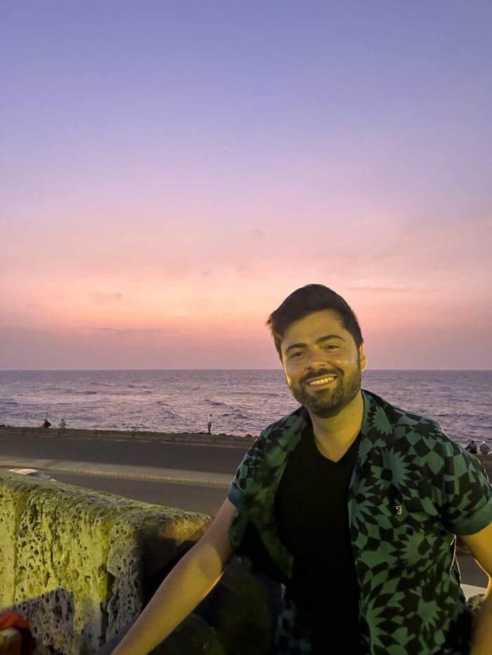 Enjoying Cartagena sunsets
