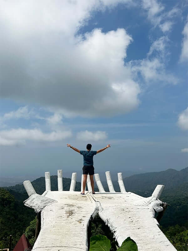 Felipe living his dream in Minca