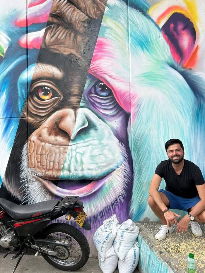 Medellin’s vibrant street art