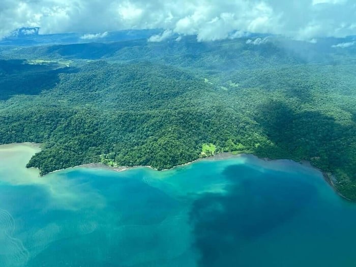 The view from the skies flying from Golfo Dulce to San Jose