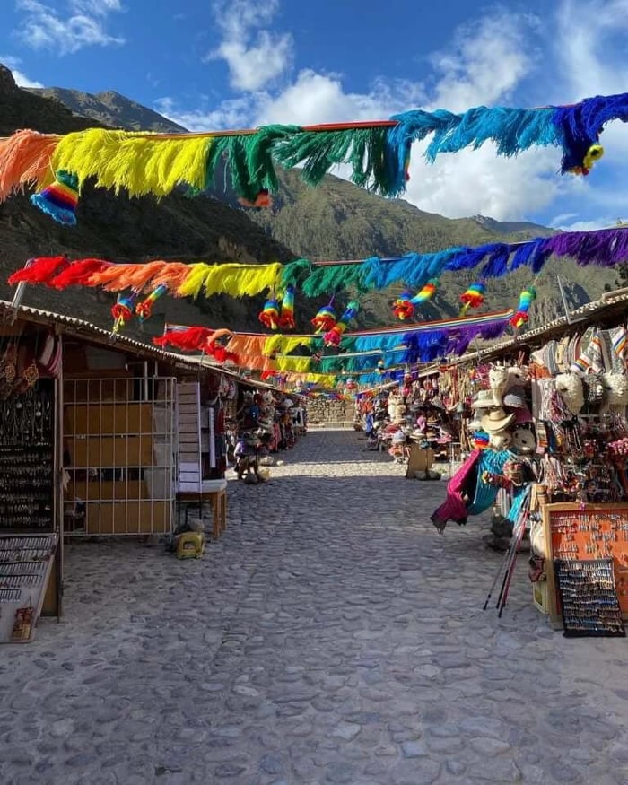 Market in Ollantaytambo, Sacred Valley