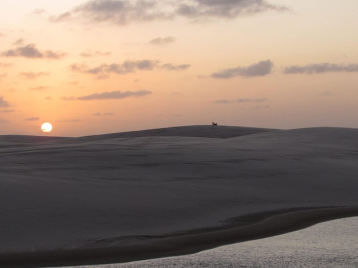 Sunset in Atins