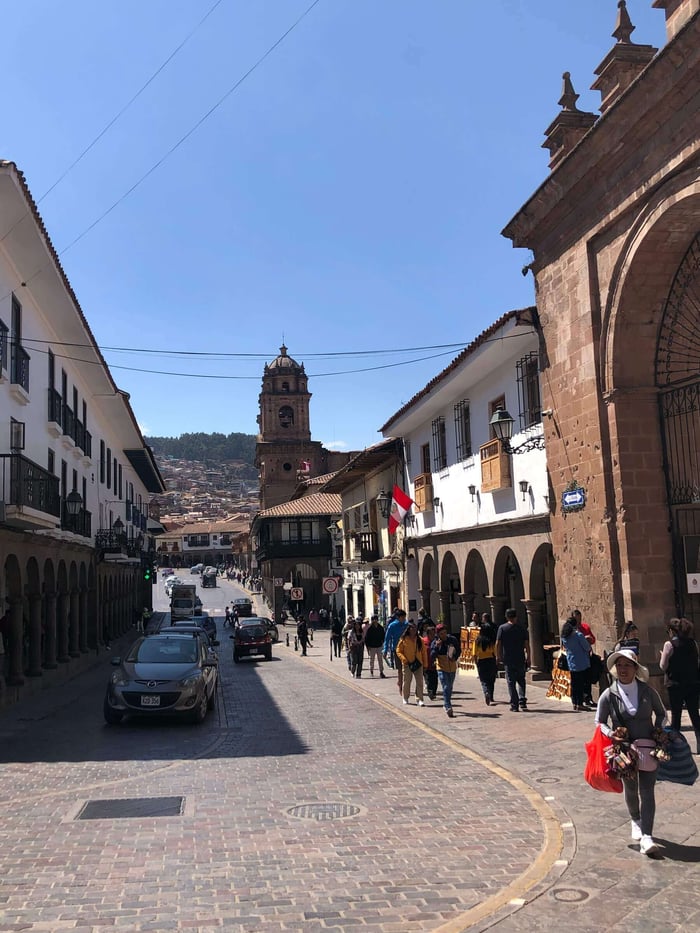 Cusco historic town centre