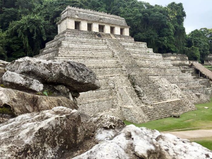 Lewis’ view of the site of Palenque